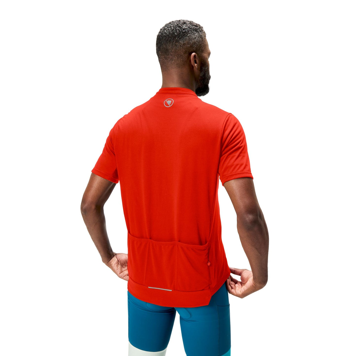 ENDURA LOOP ZIPPED Kortærmet Jersey Rød 2025