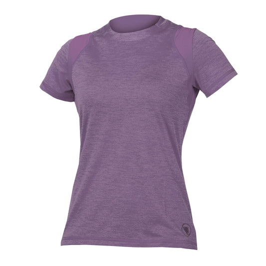 ENDURA SINGLETRACK Ladies Short Sleeve Jersey Purple 2025
