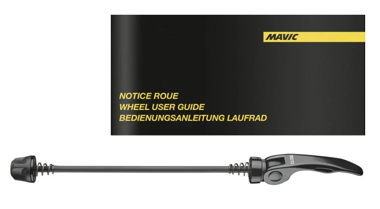 Et par MAVIC AKSIUM-hjul med dæk