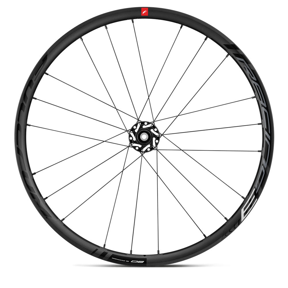 Par FULCRUM RACING 3 DB Tubeless Ready-hjul (Center Lock)