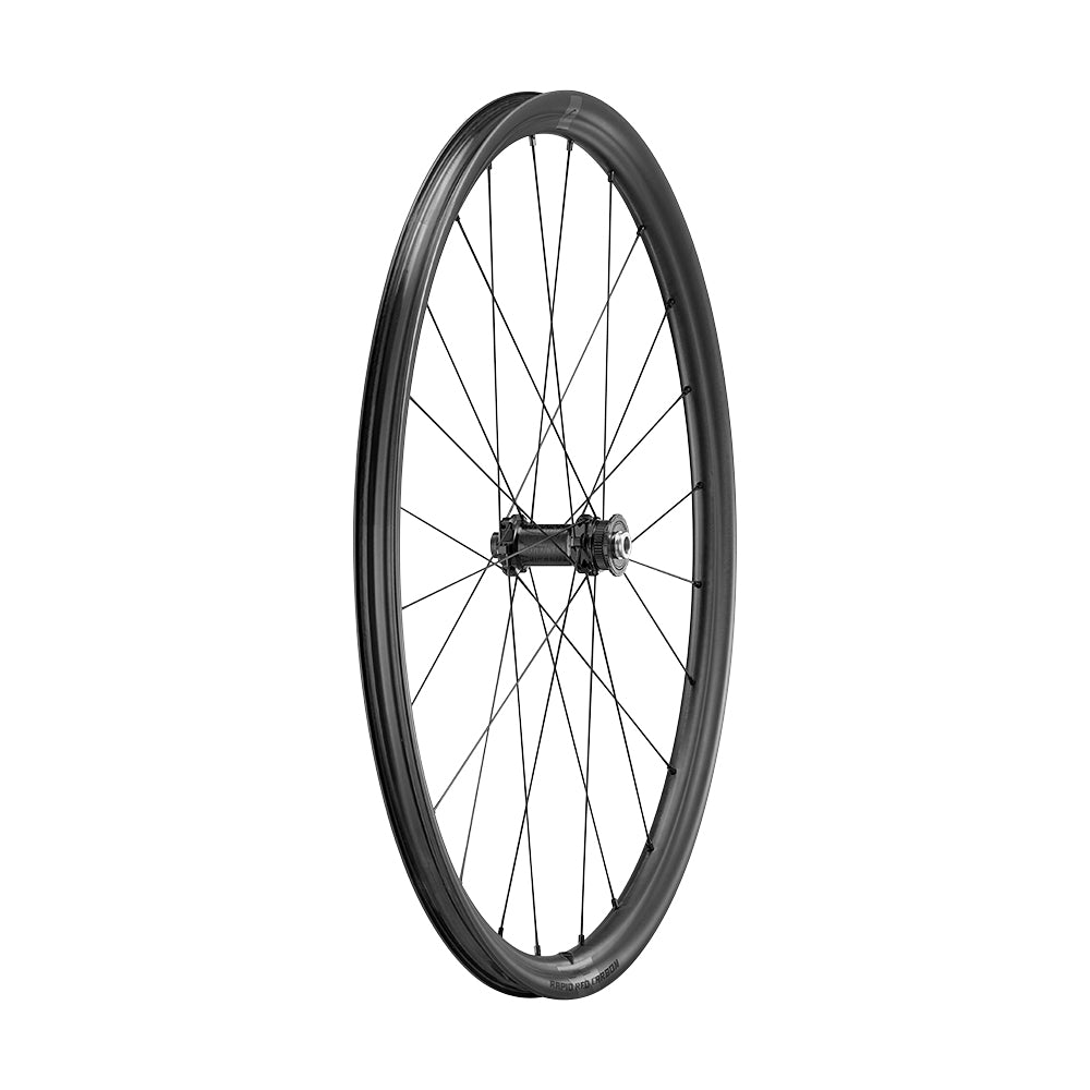 Par FULCRUM RAPID RED CARBON 700c Tubless Ready Center lock-hjul)