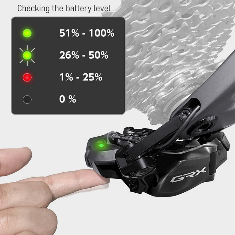 SHIMANO GRX RX825 Di2 12 Speed rear derailleur