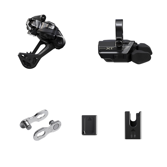 Opgraderingssæt SHIMANO XT Di2 M8250 Wireless SGS Chape Longue montage Collier
