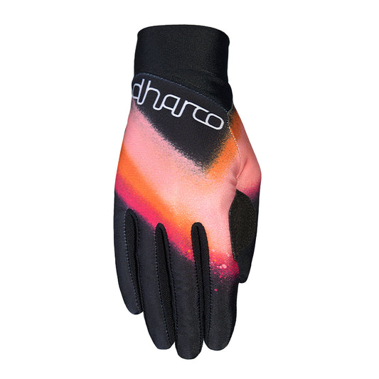 DHARCO TRAIL FIREBIRD damehandsker sort/koral