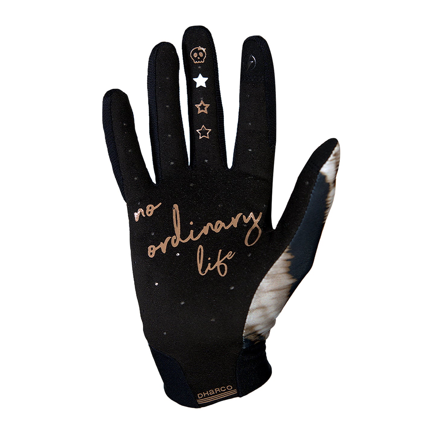 Women's TRAIL MARIGOLD MTB Gloves Black/Brown
