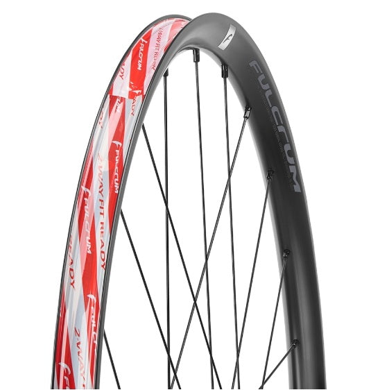 Par FULCRUM RAPID RED AL 700c Tubless Ready hjul (Center Lock)