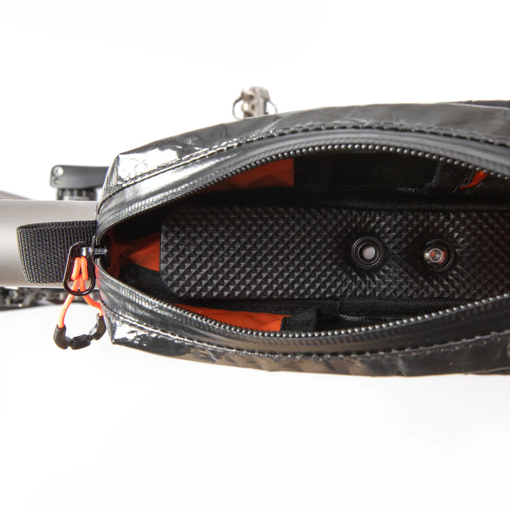 Rammetaske RESTRAP RACE TOP TUBE BAG SHORT 1,2 L Sort