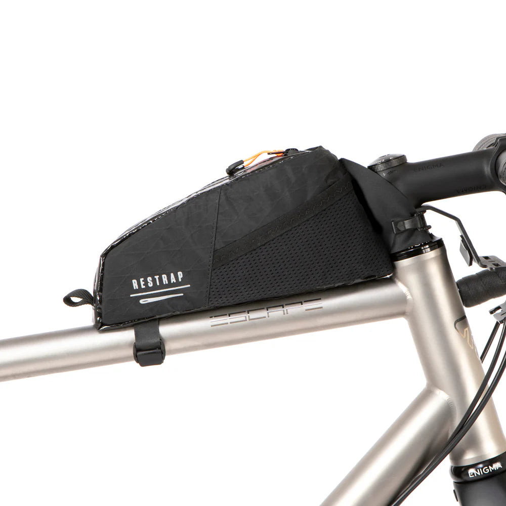 Rammetaske RESTRAP RACE TOP TUBE BAG SHORT 1,2 L Sort