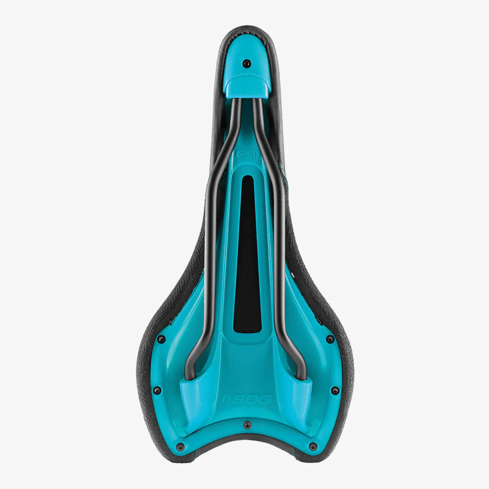 Saddle SDG RADAR MTN Rails Cr-Mo Black/Turquoise