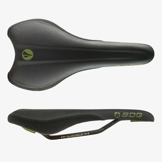 SDG RADAR MTN Rails Cr-Mo Sadel Sort/Olivengrøn