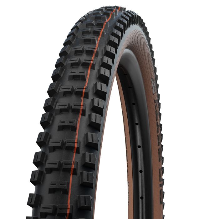 SCHWALBE BIG BETTY 29x2.40 ADDIX SOFT SUPERTRAIL Tubeless Ready Soft Brown-dæk