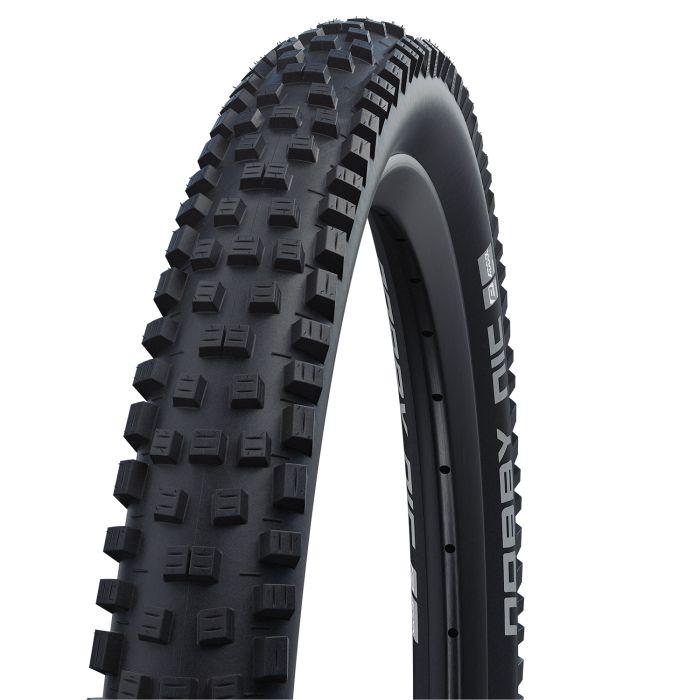 SCHWALBE NOBBY NIC 29x2.40 ADDIX DD RaceGuard Tubeless Ready Soft Black-dæk