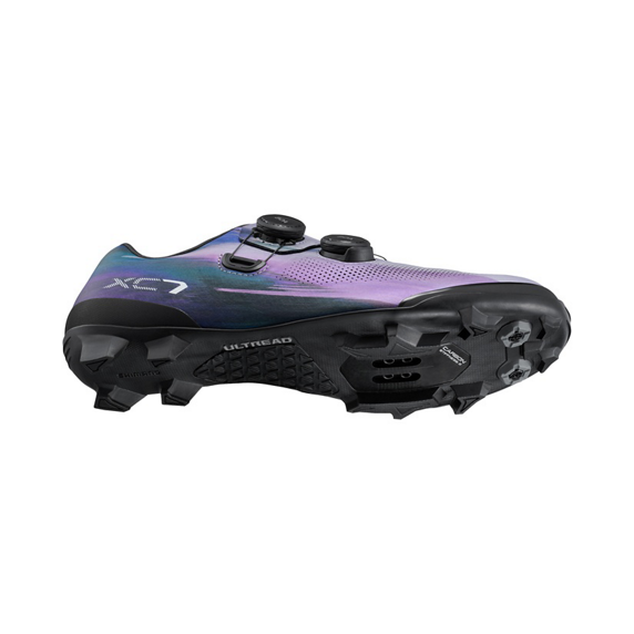 SHIMANO XC703 Butterfly Silver MTB-sko