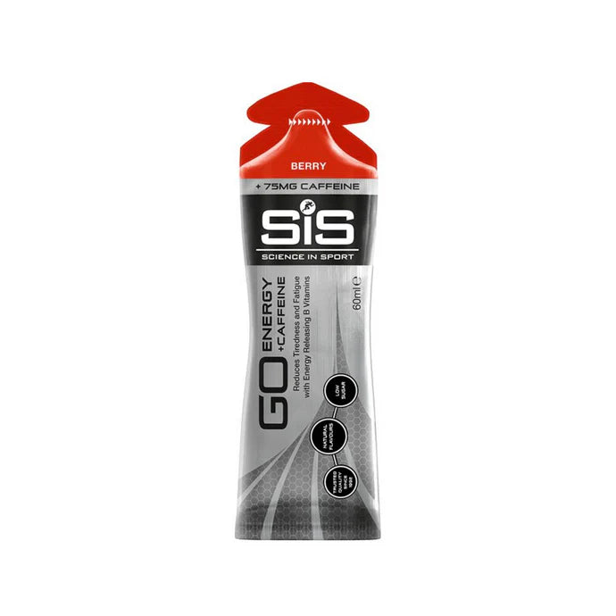 SIS GO ISOTONIC ENERGY Koffein Gel (60ml) Røde bær