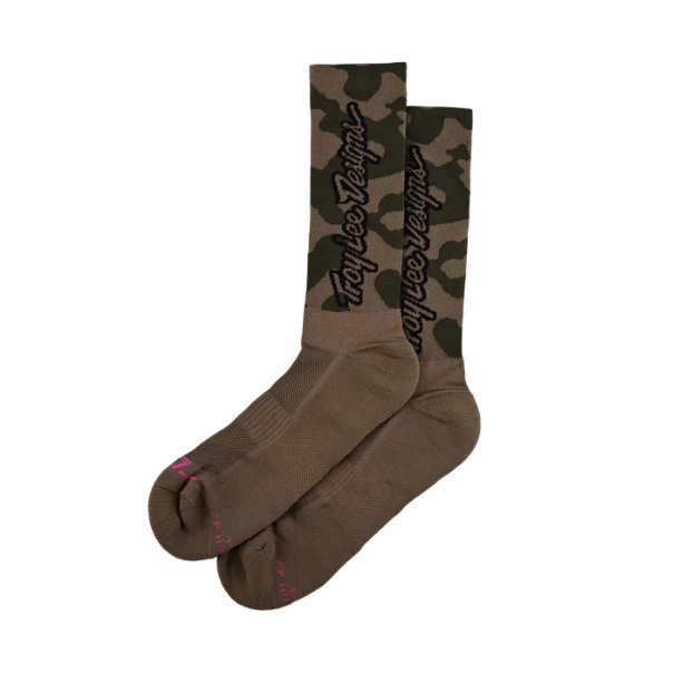 Troy Lee Design PERFORMANCE SCRUBLAND Camouflage Khaki strømper