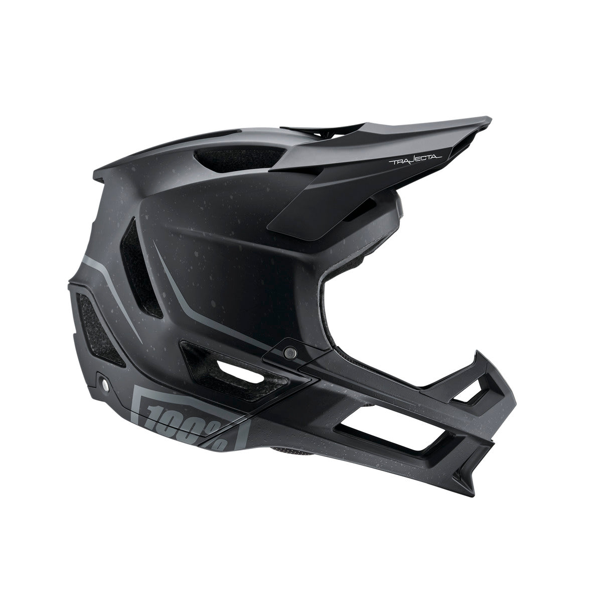 TRAJECTA FIDLOCK 100% MTB-hjelm Sort