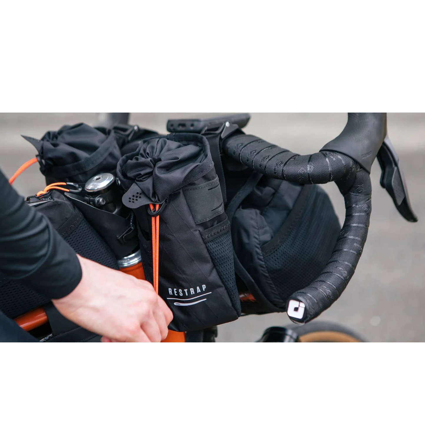 Styrtaske RESTRAP STEM BAG 1,1 L Sort