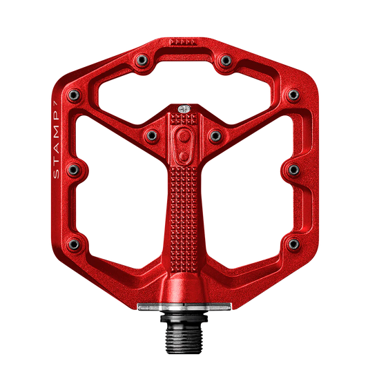 CRANKBROTHERS STAMP 7 Små flade pedaler Rød