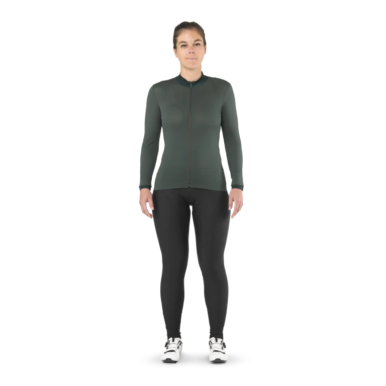 MAVIC AKSIUM Langærmet Jersey til kvinder Grøn