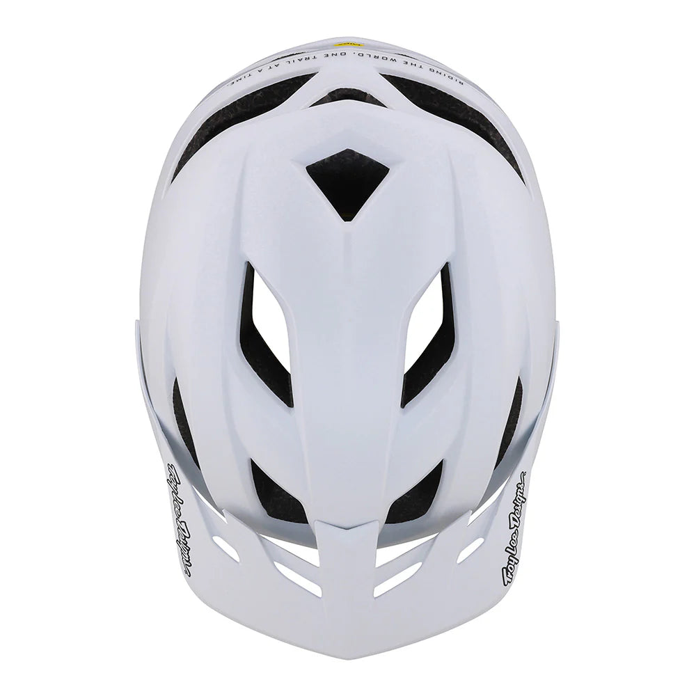 Troy Lee Design FLOWLINE ORBIT MIPS MTB-hjelm Hvid