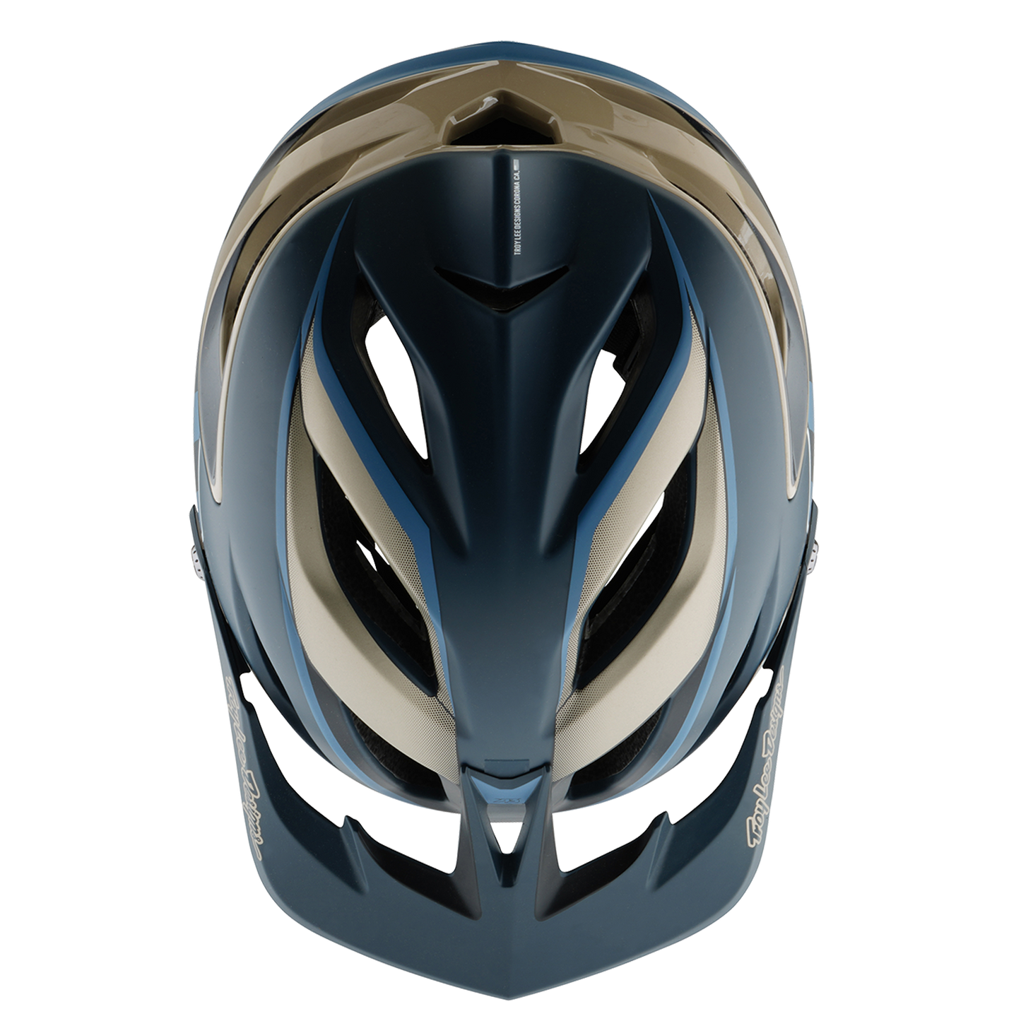 Troy Lee Design A3 MIPS MTB-hjelm blå/guld