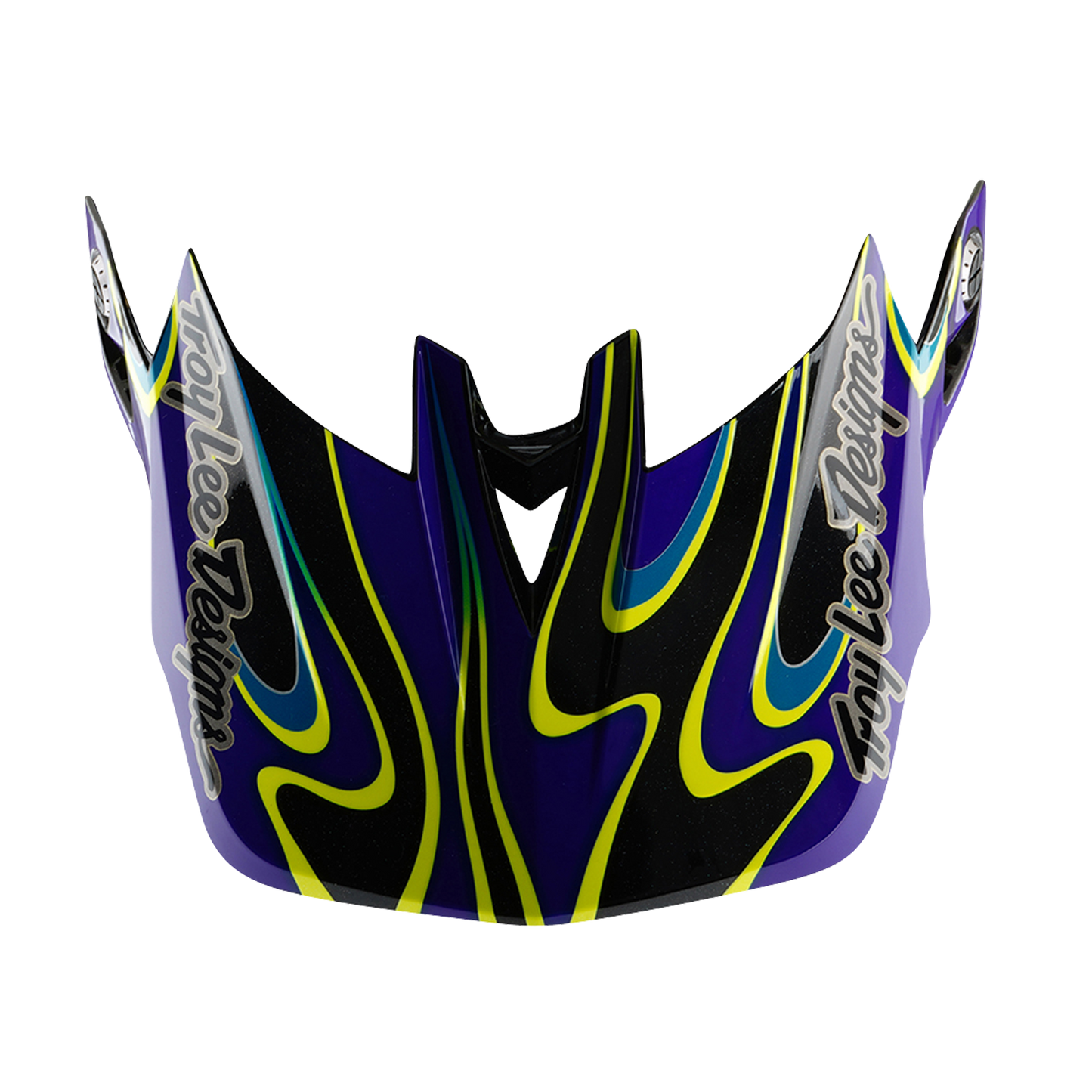 Troy Lee Design D4 CARBON MIPS Drip MTB-hjelm sort/lilla