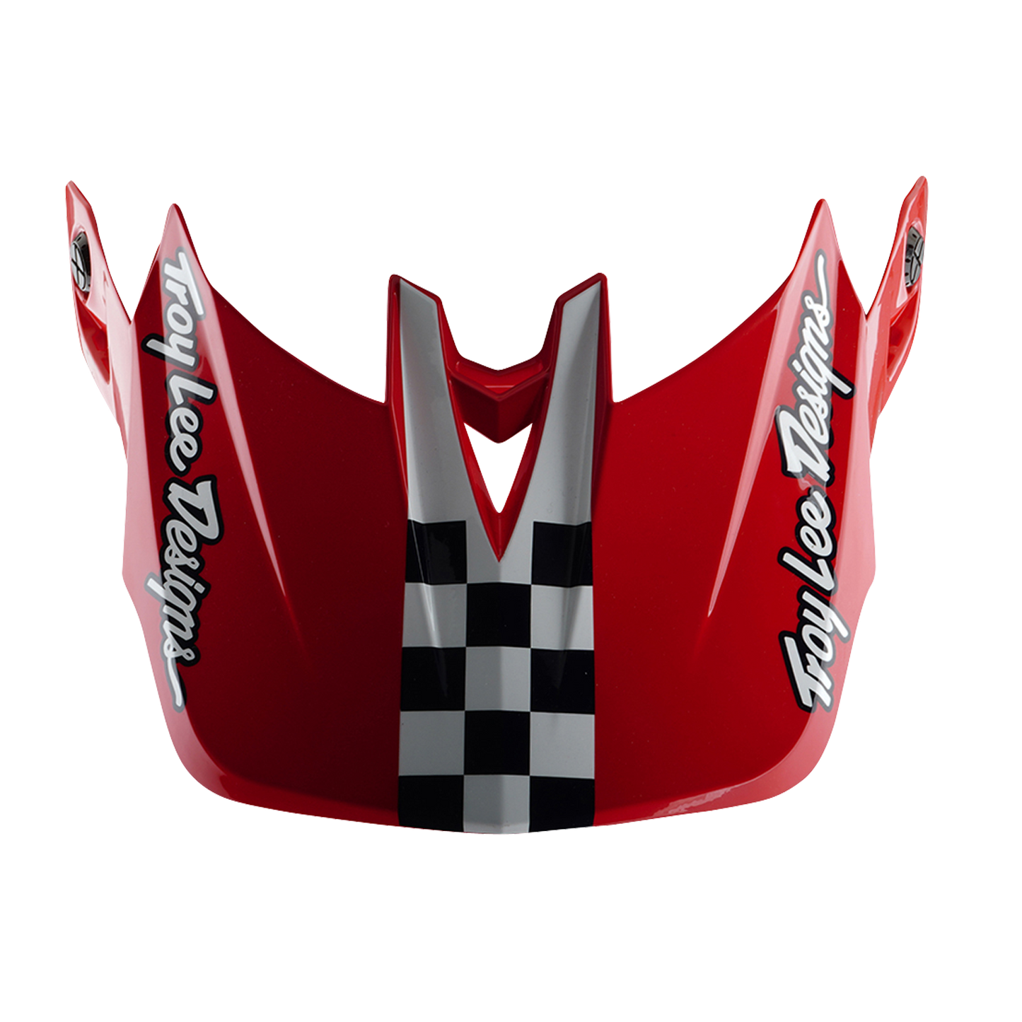 MTB Helmet TROY LEE DESIGNS D4 POLYACRYLITE FIFTY 50 White/Red