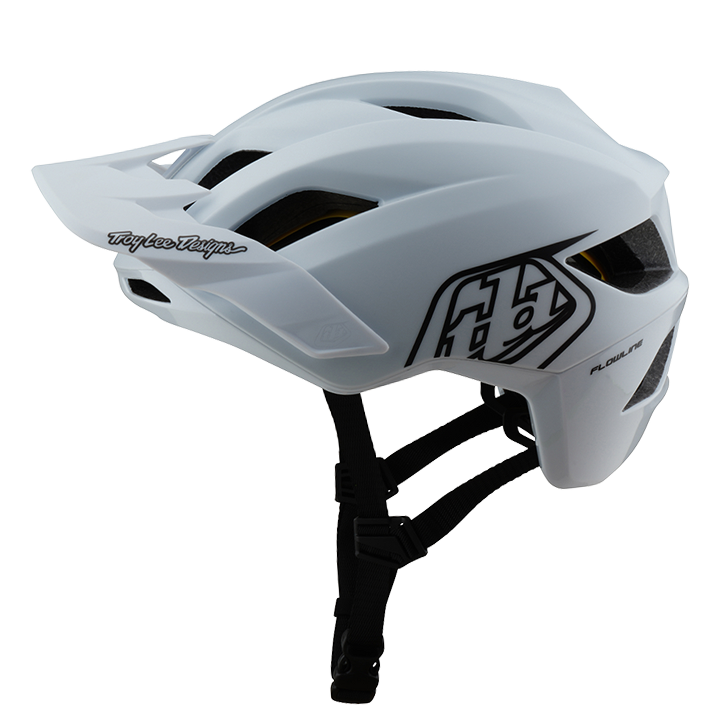 Troy Lee Design FLOWLINE POINT MIPS MTB-hjelm Hvid 2025