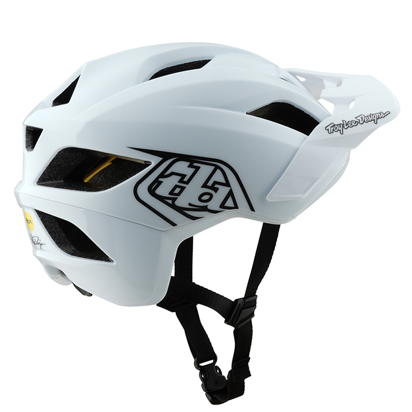 Troy Lee Design FLOWLINE POINT MIPS MTB-hjelm Hvid 2025