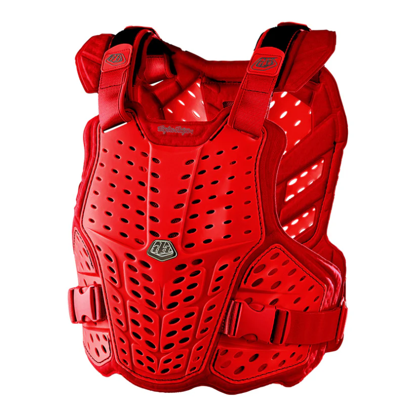 Troy Lee Design ROCKFIGHT beskyttelsesvest rød