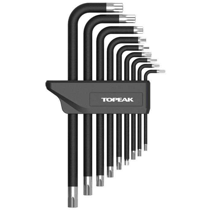 Set of 9 TOPEAK DX Torx wrenches