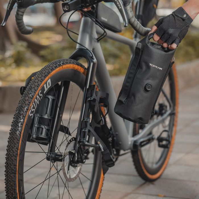 Fork Bag TOPEAK DRYBAG 4L Black