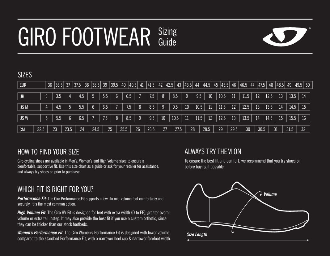 Shoes Road GIRO CADET Black