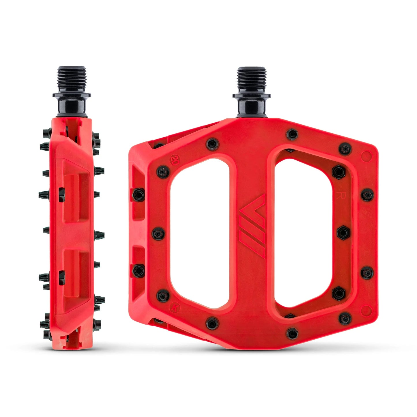 DMR V11 røde flade pedaler