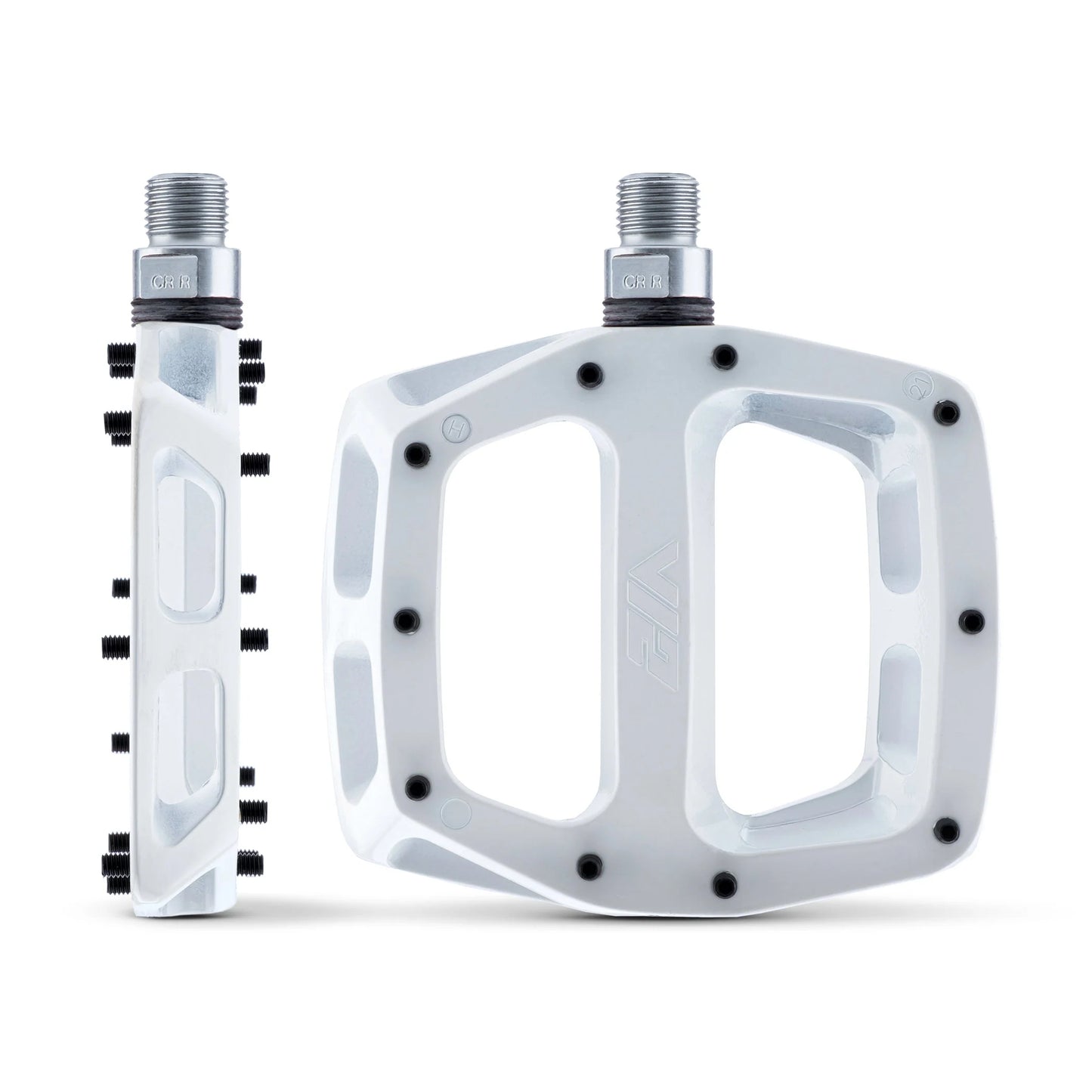 DMR V12 White flade pedaler