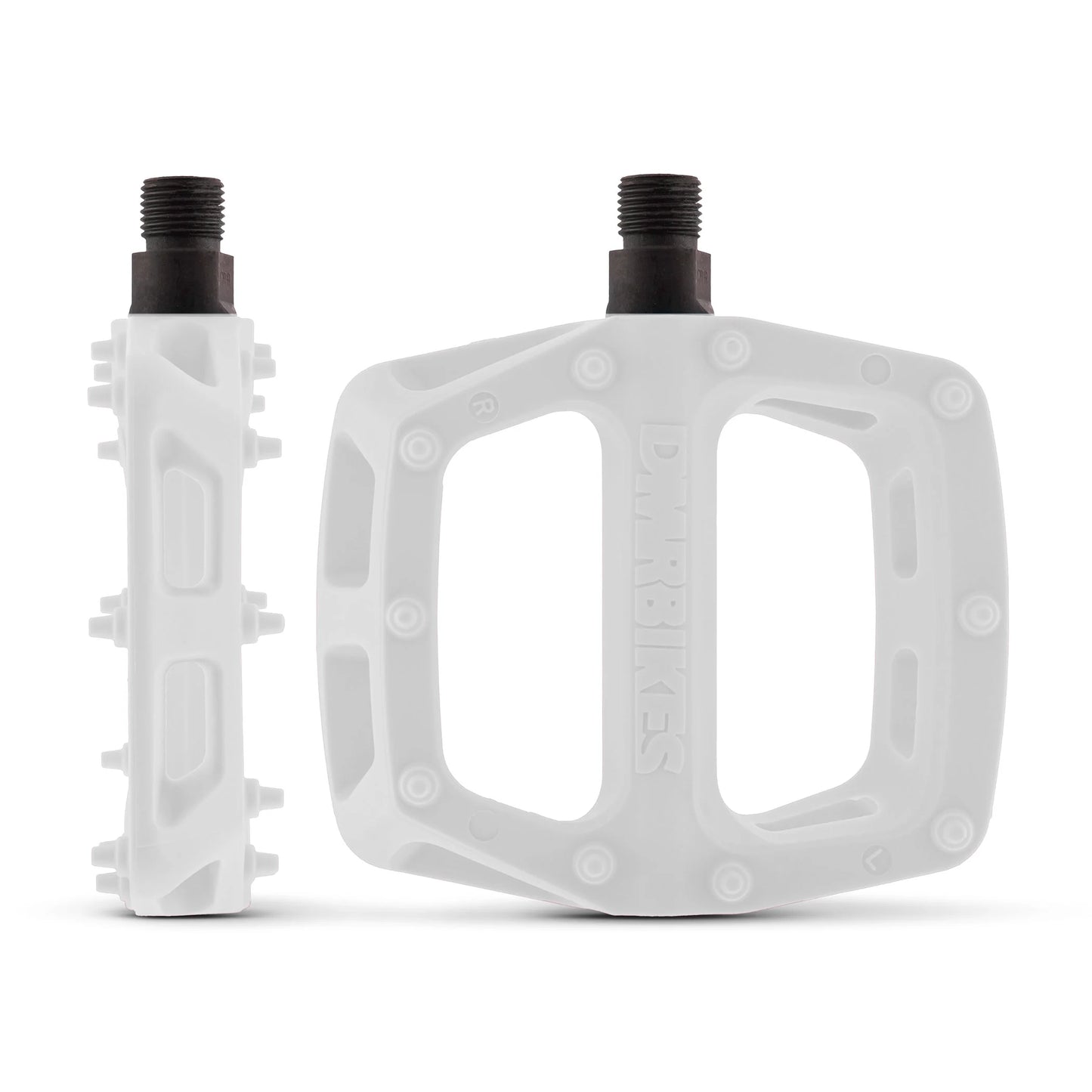DMR V6 hvide flade pedaler