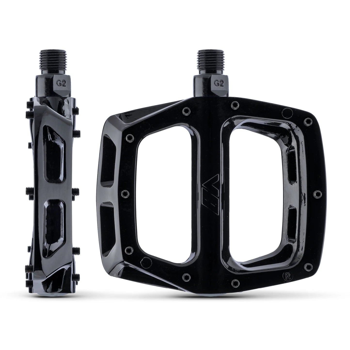 DMR V8 Flat Pedals Sort