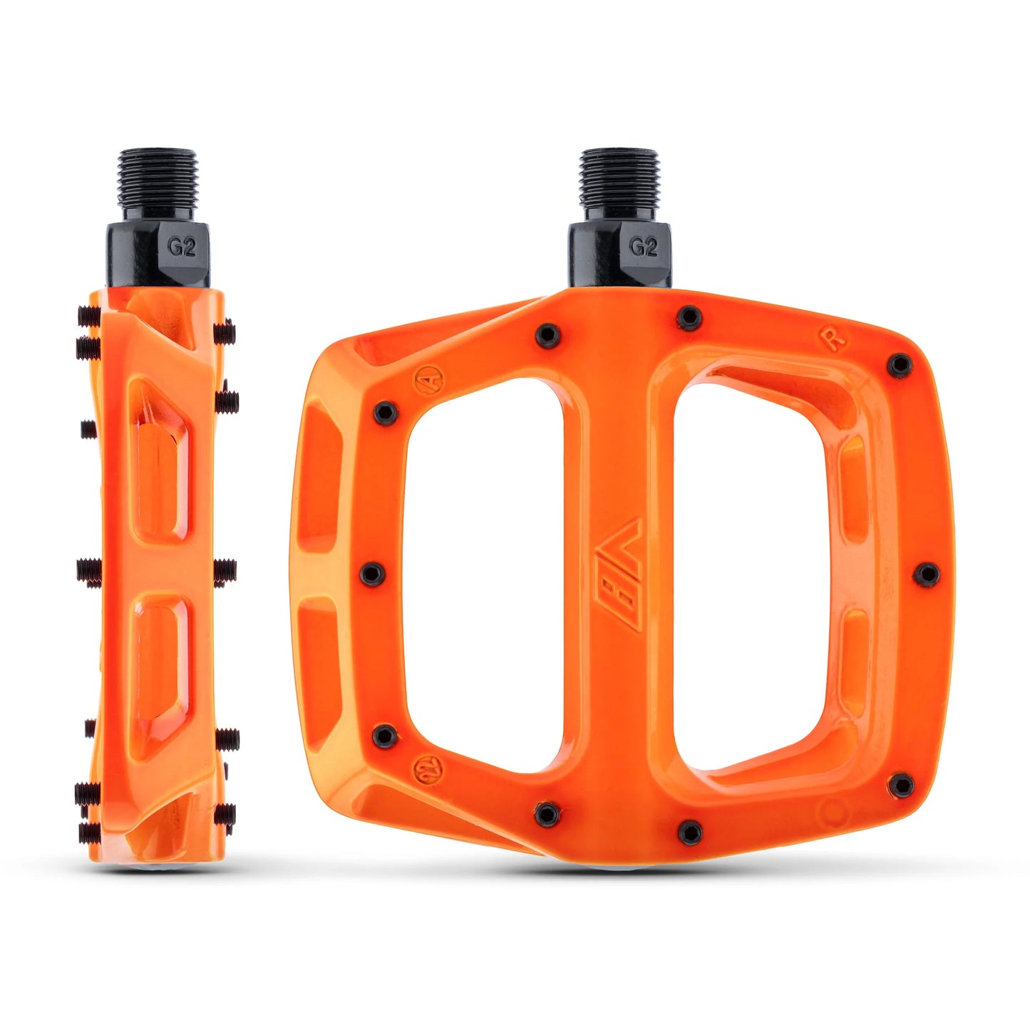 DMR V8 Orange flade pedaler