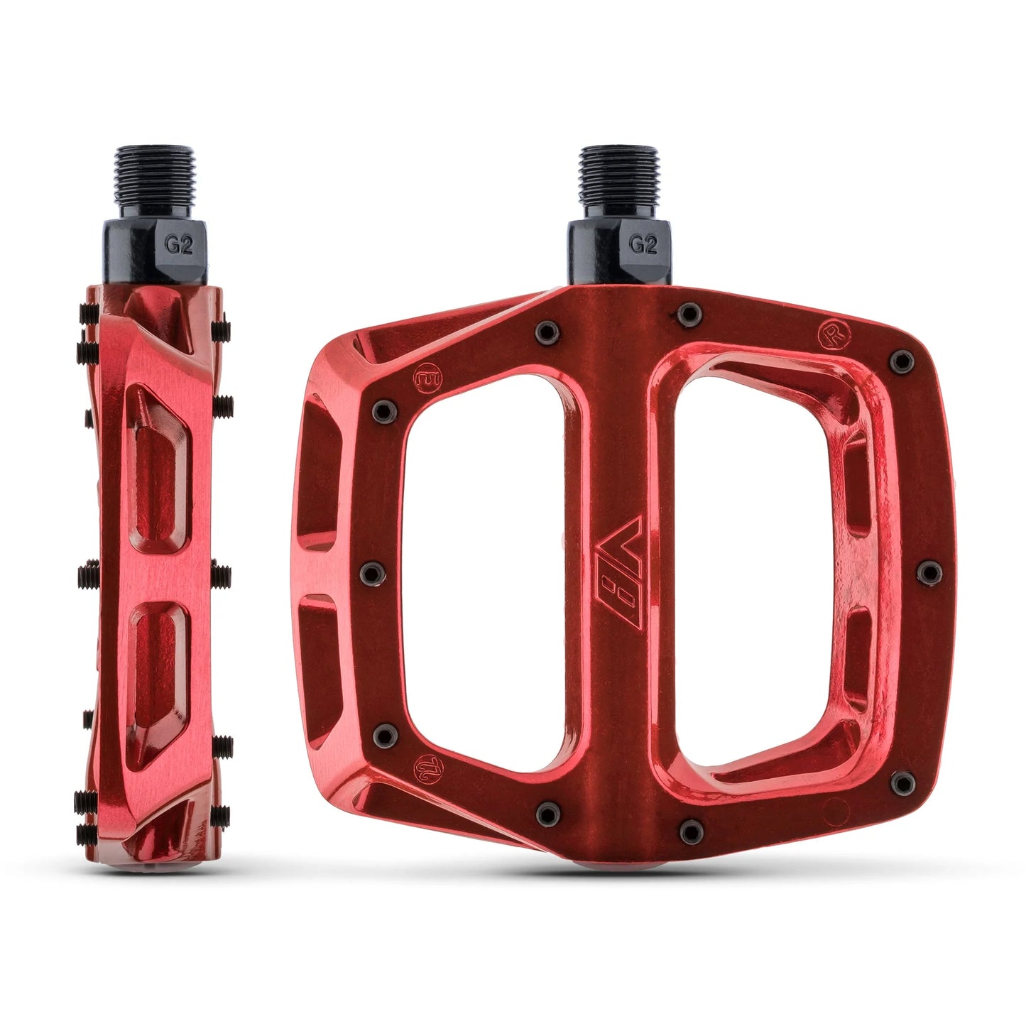 DMR V8 røde flade pedaler