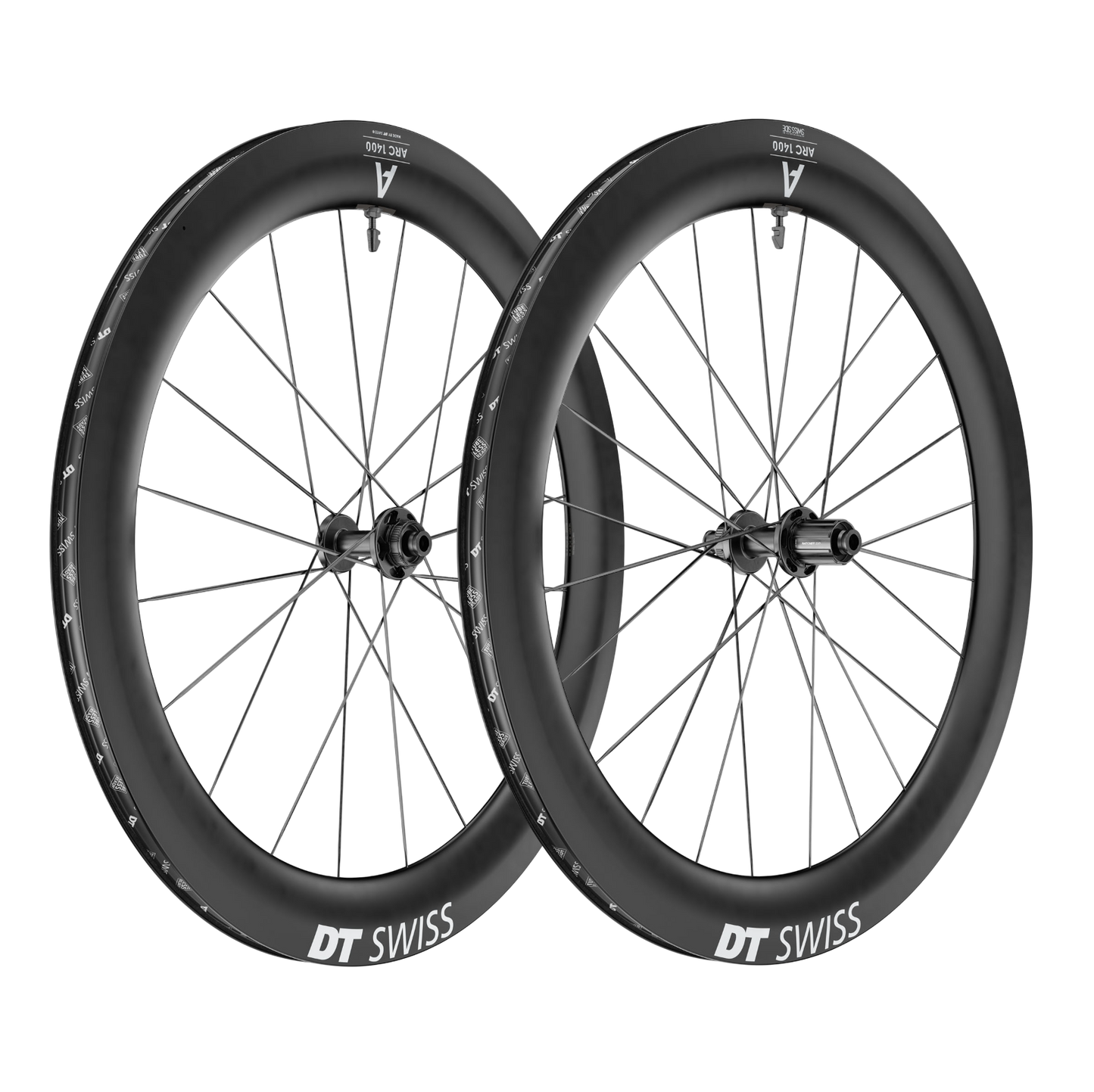 Par DT SWISS ARC 1400 DICUT 65 Tubeless Ready-hjul (Center Lock)