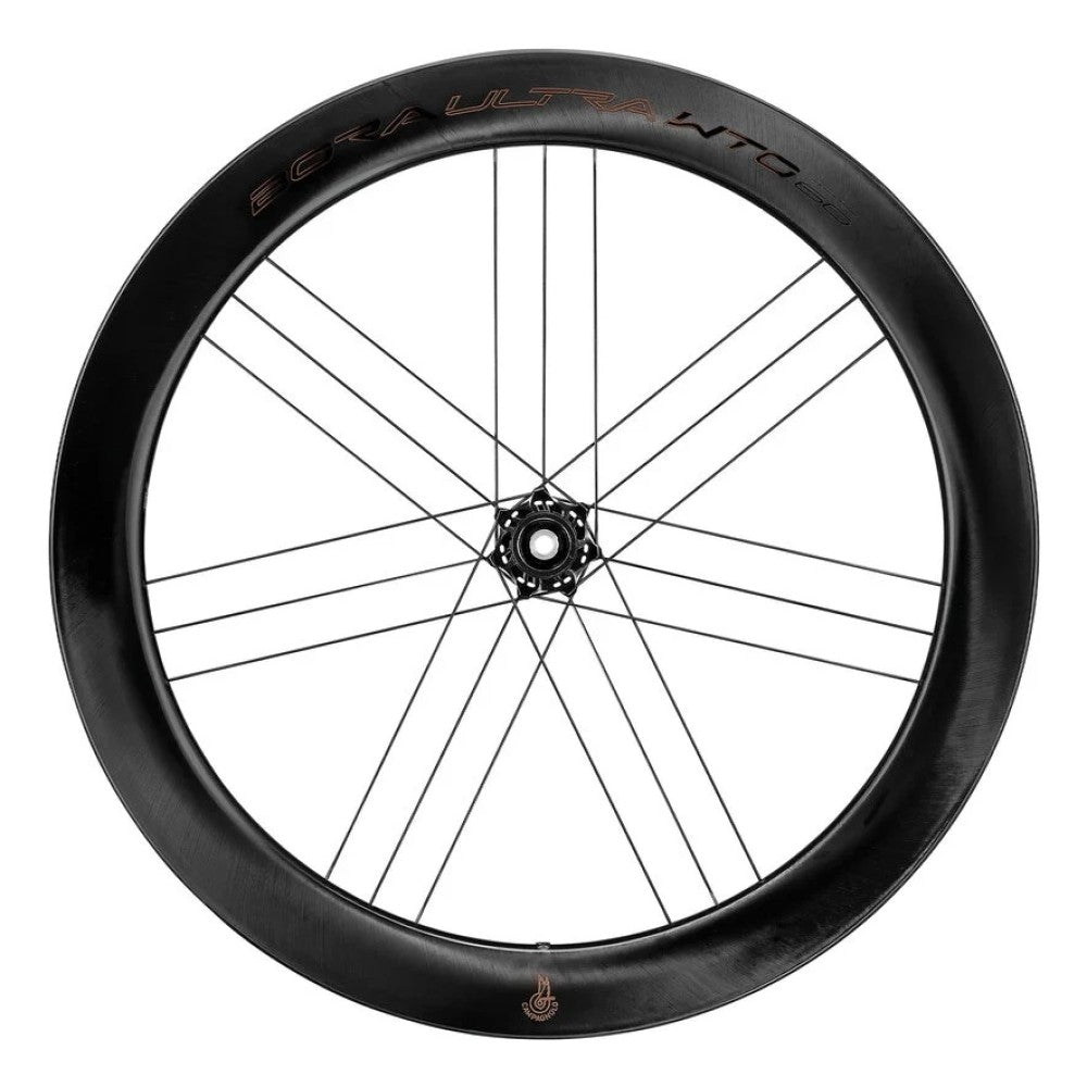 Pair of CAMPAGNOLO BORA ULTRA WTO 60 C23 DISC Tubeless Ready Wheels (Center Lock)