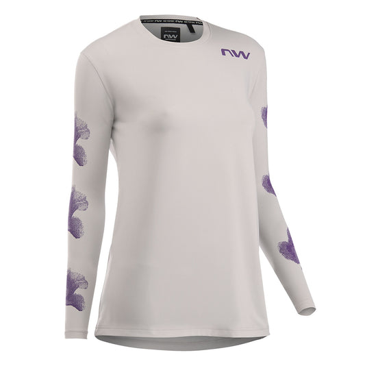 NORTHWAVE XTRAIL 2 Women's Long Sleeve Jersey Grey/Purple