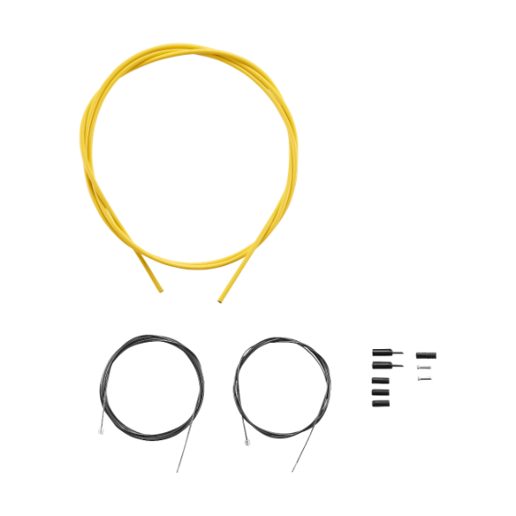 SHIMANO OT-SP41 Optislick Derailleur Cable and Housing Kit Gul