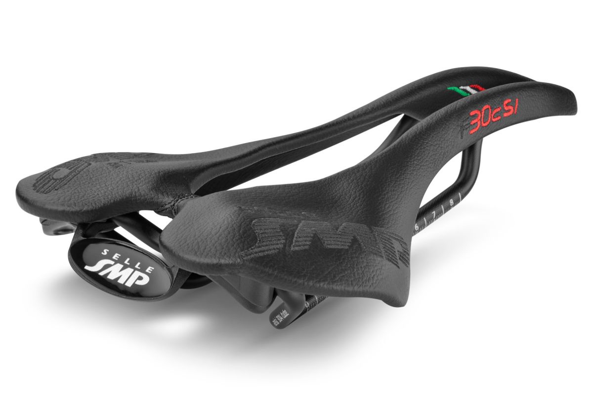 Saddle SMP F30C SI Rails Inox Black