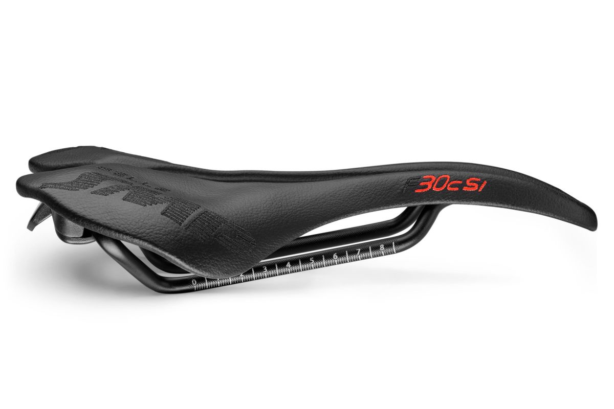 Saddle SMP F30C SI Rails Inox Black