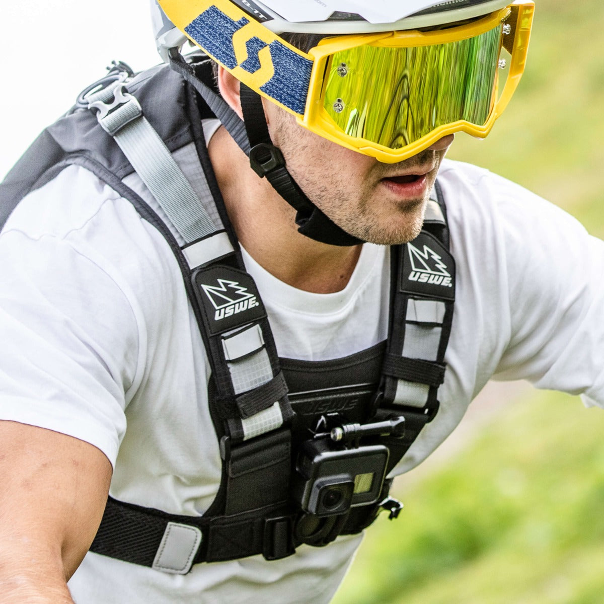 USWE ACTION CAMERA NDM 1 brystsele sort M/XL
