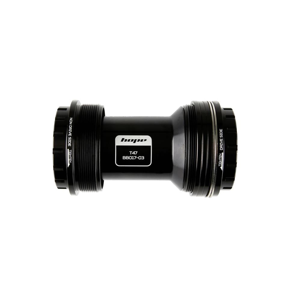HOPE T47 68/73 mm kranksæt 24 mm aksel Sort