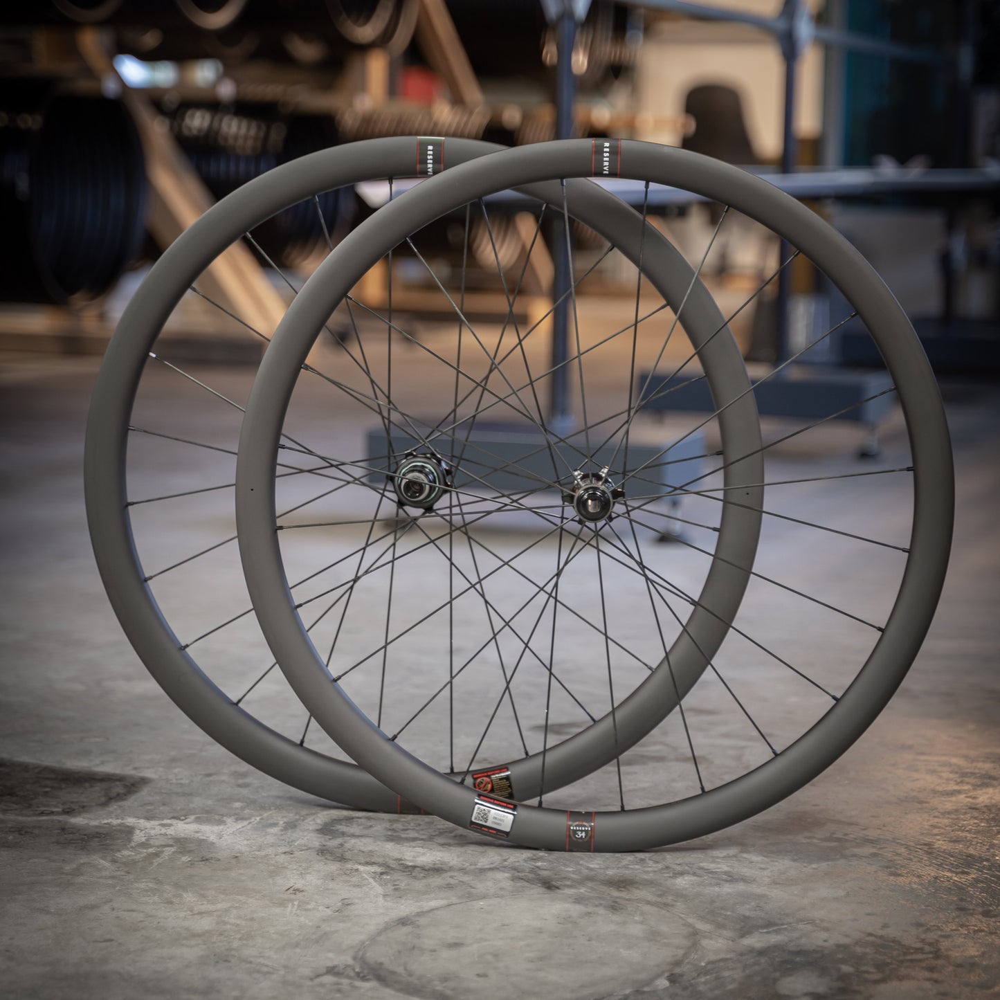 Pair of TUNE CLIMBER 34/37 DISC Tubeless Ready Wheels (Center Lock)