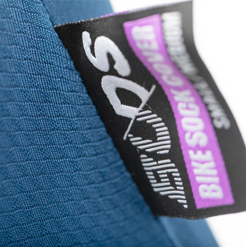 BUDS udvidelig cykelstrømpeovertræk blå
