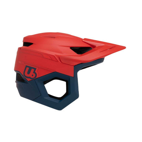 URGE RASCAS Neon Rush Red/Blue MTB-hjelm